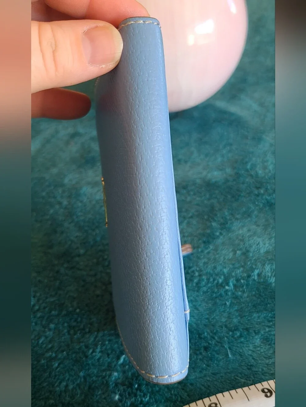 kate spade Small Leather Wallet - Light Blue